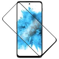 Ochranné sklo pro Cubot Hafury Meet - černé, zaoblené