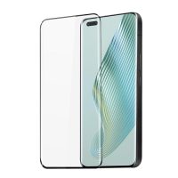 Ochranné sklo pro Honor Magic 5 Pro - černé, zaoblené