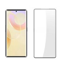 Ochranné sklo pro Cubot X90 - černé, zaoblené