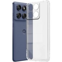 Silikónový kryt pre Motorola Moto G86 - Priehľadný