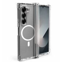 MagSafe silikónový kryt pre Samsung Galaxy Z Fold 8 Ultra - Priehľadný