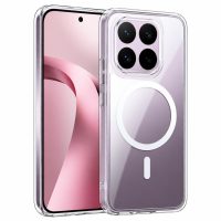 MagSafe silikónový kryt pre Xiaomi 17 - Priehľadný