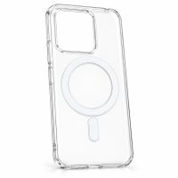MagSafe silikónový kryt pre Xiaomi Redmi Note 13 4G - Priehľadný