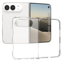 Silikónový kryt pre iPhone Duo - Transparentný