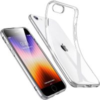 Silikónový kryt pre iPhone SE 2022, SE 2020, 7 a 8 - Priehľadný