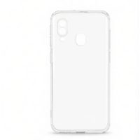 Silikónový kryt pre Samsung Galaxy A40 - Priehľadný