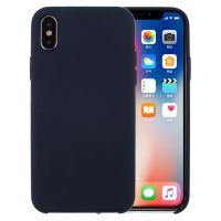 Liquid kryt na iPhone X/XS - Námornícky modrá