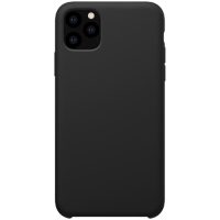 Nillkin Pogumovaný Liquid Kryt na iPhone 11 Pre Max - Čierna