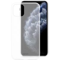 Silikónový na iPhone 11 Pre Max - Biela transparentná