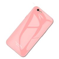 Kryt Macaron s tvrzeným sklem na iPhone 6 Plus/ 6S Plus - Růžová