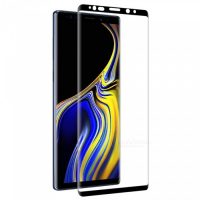 Ochranné sklo pre Samsung Galaxy Note 9 – Čierné, zaoblené