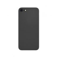 Silikónový kryt pre iPhone SE 2020, SE 2022, 7 a 8 - Čierny