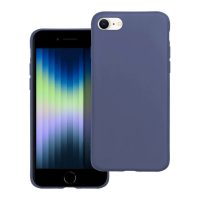 Silikonový kryt pre iPhone SE 2020, SE 2022, 7 a 8 - Tmavo modrý