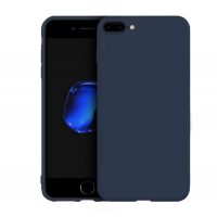 Silikonový kryt pre iPhone 7 PLUS a 8 PLUS - Tmavo modrý