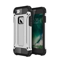 Armor kryt Defiant na iPhone 7/ 8 - Stříbrná