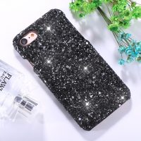 Kryt s flitry na iPhone 6 Plus/ 6S Plus - Černá