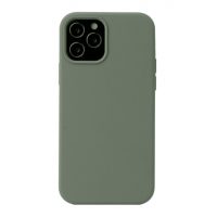 Silikónový kryt pre iPhone 12 Pro Max - Tmavo zelený