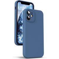 Silikónový kryt pre iPhone 12 - Modrý