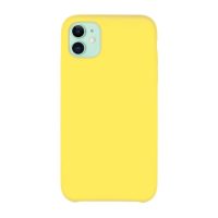 Silikónový kryt pre iPhone 11 - Žltý