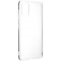 Silikónový kryt pre Samsung Galaxy A41 - Priehľadný