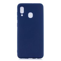 Silikónový kryt pre Samsung Galaxy A40 - Modrý