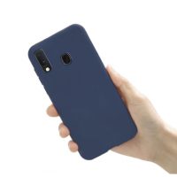 Silikónový kryt pre Samsung Galaxy A20e - Modrý