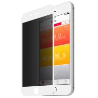 3D tvrzené sklo pro iPhone 6/ 6S (bezpečnostní) - Bílá