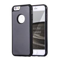 Odolný obal s výřezem na logo na iPhone 6/ 6S - Černý