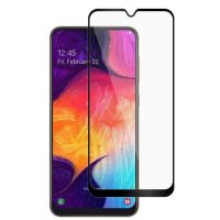 Ochranné sklo pre Samsung Galaxy A50 - Čierné