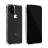 Silikónový kryt pre iPhone 11 - Priehľadný