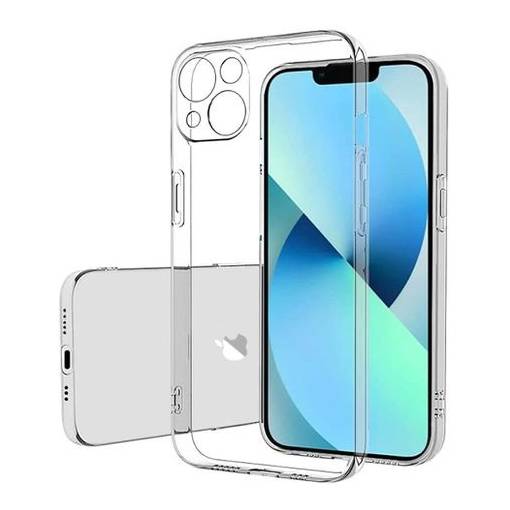 Foto - Silikónový kryt pre iPhone 13 - Priehľadný