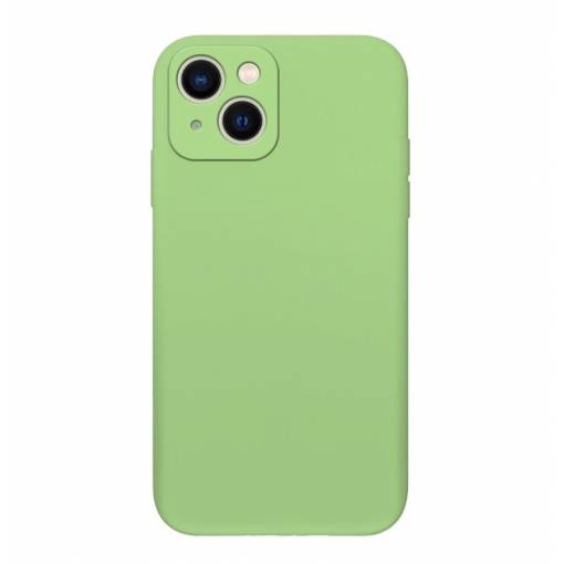 Foto - Silikónový kryt pre iPhone 13 mini - Zelený