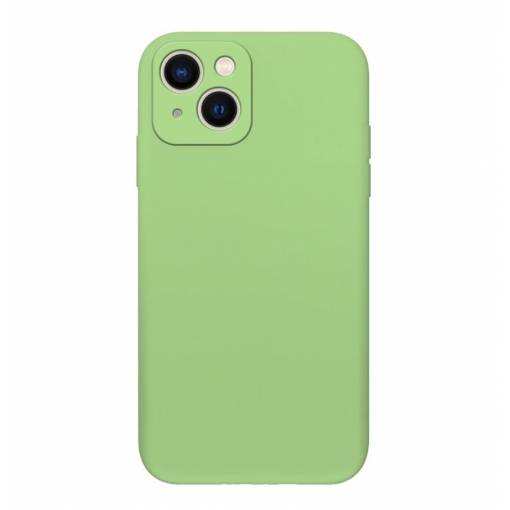 Foto - Silikónový kryt pre iPhone 13 - Zelený