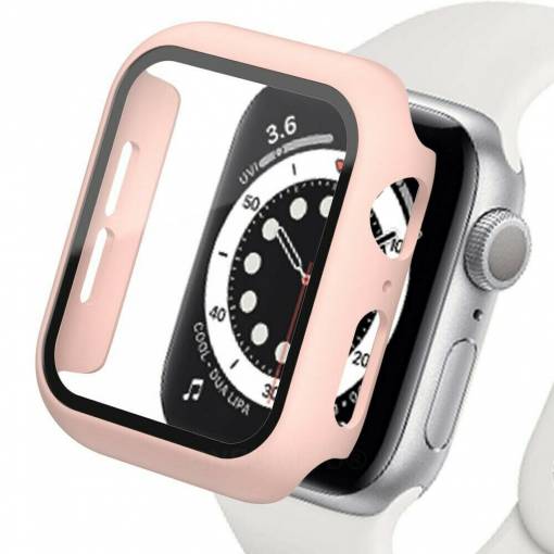 Foto - Ochranný kryt pre Apple Watch - Svetlo ružový, 40 mm