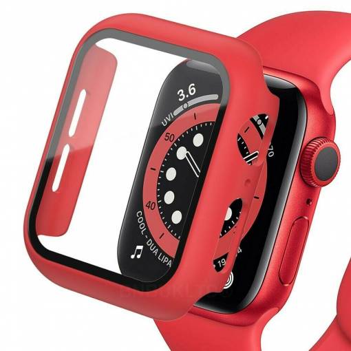 Foto - Ochranný kryt pre Apple Watch - Červený, 40 mm