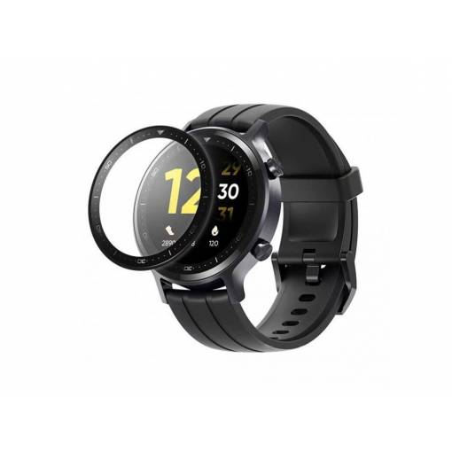 Foto - Ochranná fólia s čiernym okrajom pre Realme Watch S