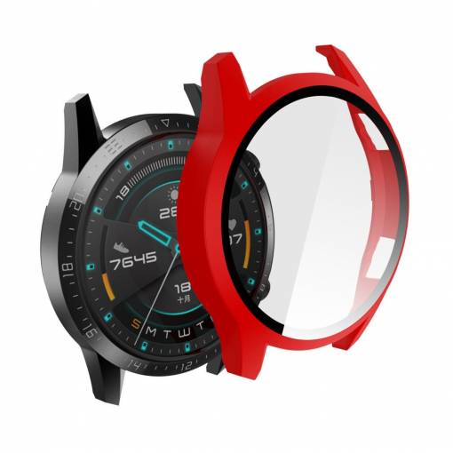 Foto - Ochranný kryt pre Huawei Watch GT 2 - Červený, 46 mm