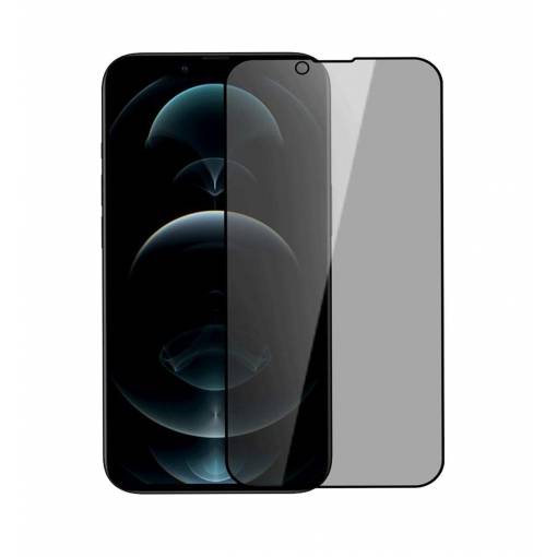 Foto - Zatmavovacie ochranné sklo pre iPhone 13 Pro Max a iPhone 14 Plus