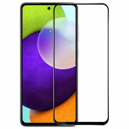 Foto - Ochranné sklo pre Samsung Galaxy A52 4G, A52 5G a A52s - Čierne
