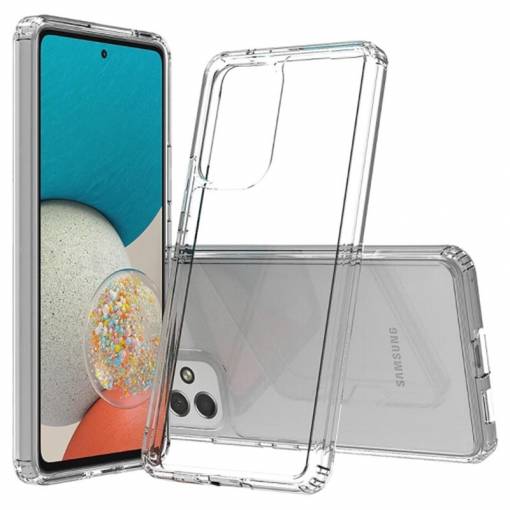 Foto - Silikónový kryt pre Samsung Galaxy A53 5G - Priehľadný