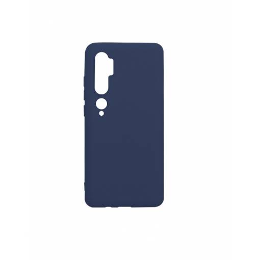 Foto - Silikónový kryt pre Xiaomi Mi Note 10 a 10 Pro - Tmavo modrá