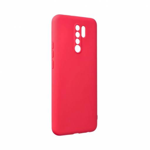 Foto - Silikónový kryt pre Xiaomi Redmi 9 - Červený