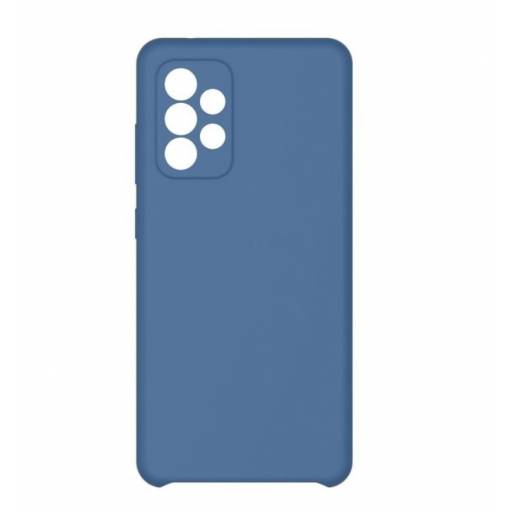Foto - Silikónový kryt pre Samsung Galaxy A52 4G a 5G - Tmavo modré