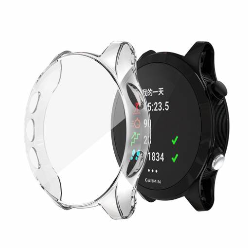 Foto - Silikónový kryt pre Garmin Forerunner 935 - Transparentný