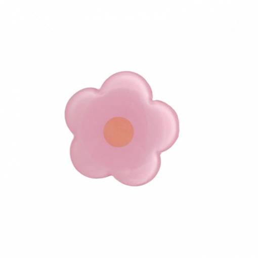 Foto - Pop Socket držiak na mobilný telefón - Kvetina, ružová