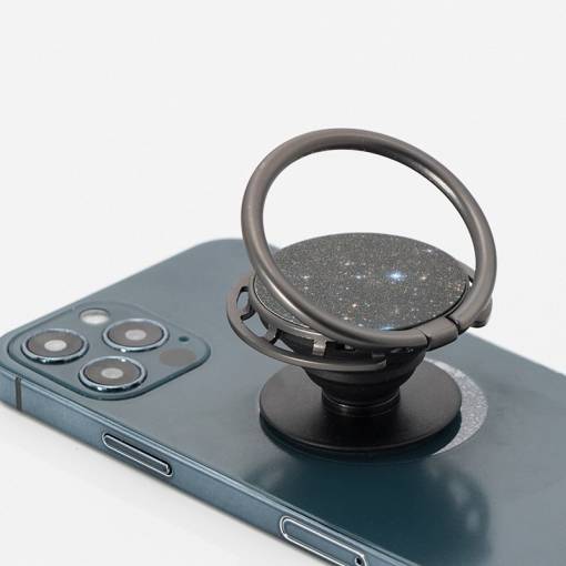 Foto - Pop Socket držiak na mobilný telefón - Galaxia, čierna