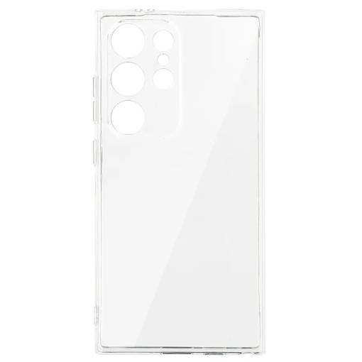 Foto - Silikónový kryt pre Samsung Galaxy S23 Ultra 5G - Priehľadný