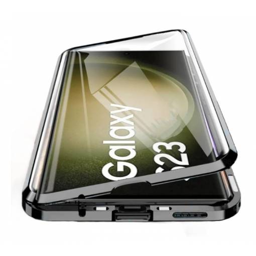 Foto - Magnetický kryt pre Samsung Galaxy S23 5G - Čierny