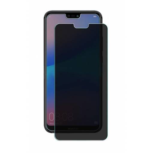 Foto - Zatmavovacie ochranné sklo pre Huawei P20 Lite