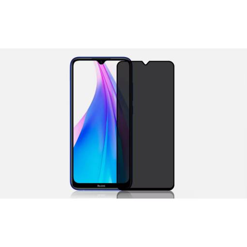 Foto - Zatmavovacie ochranné sklo pre Xiaomi Redmi Note 8T